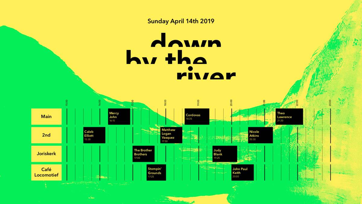Down By The River: this weekend and time table revealed